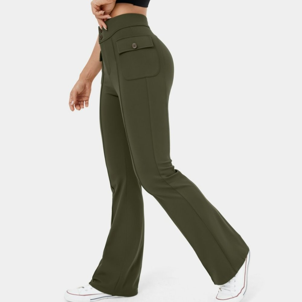 Halara Olive Green Cargo pants size S